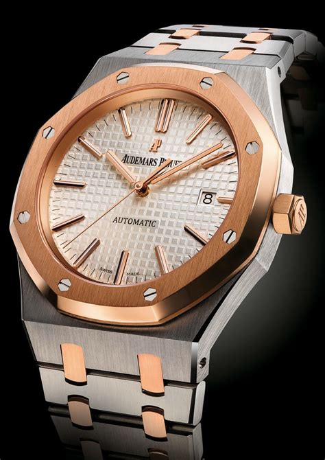 audemars piguet royal oak 2 tone|Audemars Piguet royal oak weight.